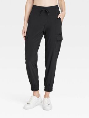 all in motion Black Cargo Jogger Pants